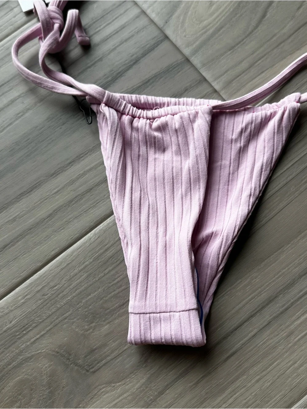 Frankie’s Bikinis Tia Ribbed Bikini Bottoms